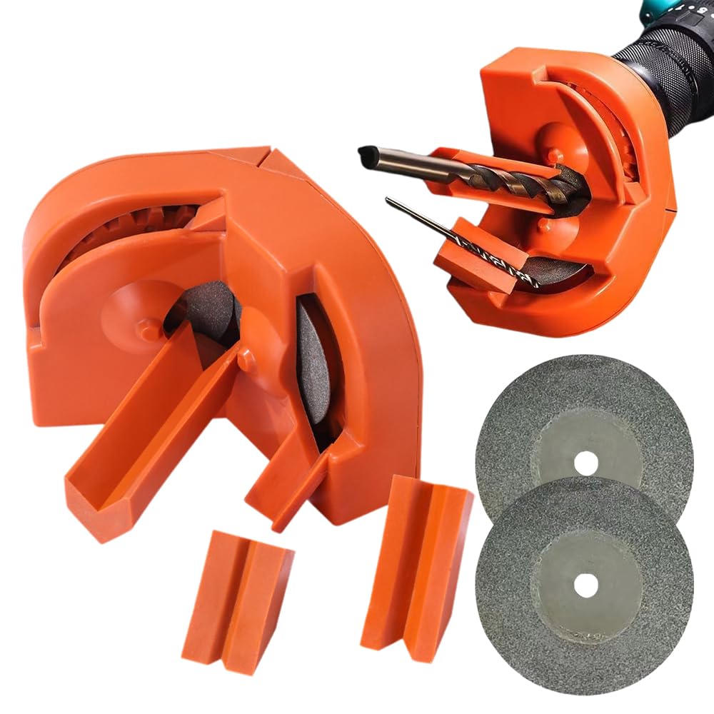 6 Best Drill Bit Sharpener In 2025 - Buying Guide 6 Multipurpose Drill Bit Grinding Sharpener, 2025 New Drill Bit Sharpener for All Bits Drill Bit Sharpening Tool, Power Drill Bit Sharpeners with 2 Grinding Wheels for Carbide Cobalt Drill Bits (A)