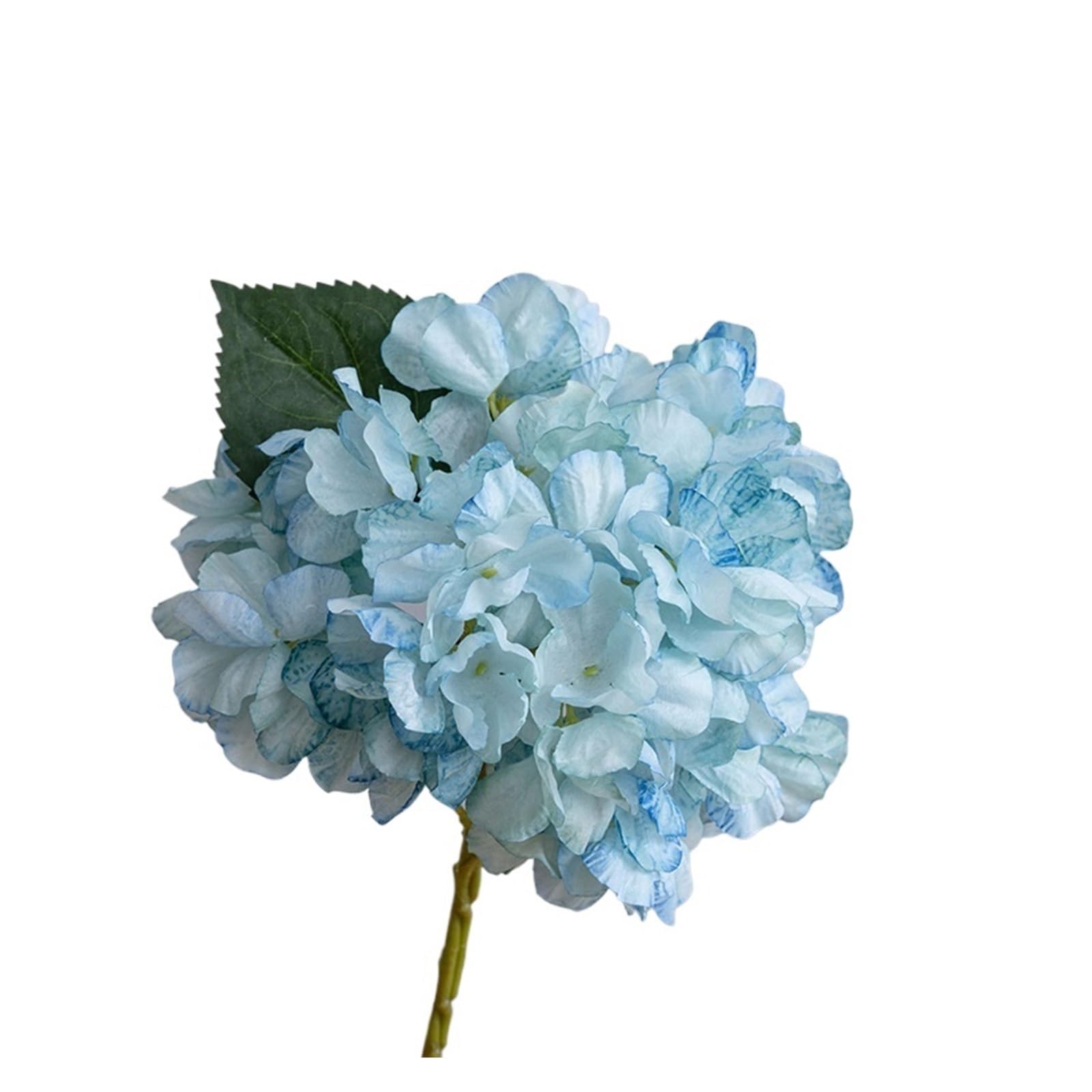 Casetlong 10Pcs Artificial Flowers Bouquet Wedding Decor Floral Arrangement Party Home Decoration(Blue)