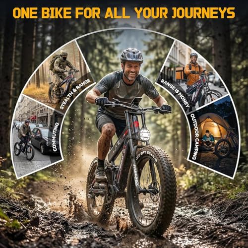 Electric Folding Mountain Bike