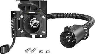 Oyviny Multi-Tow USCAR 7 Pin to 7-Way Blade and 4-Way Flat Trailer Wiring Adapter for Ford, GM, Dodge Vehicles, Factory Tow Package and USCAR 7 Way Socket Required