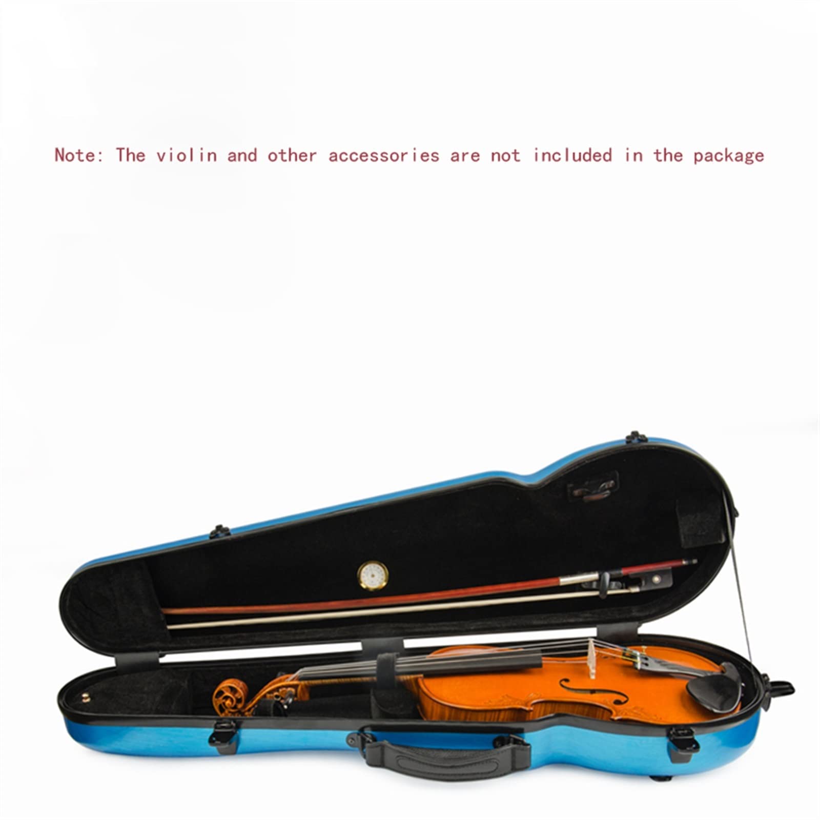 Amazon | ブルー 4/4 サイズ バイオリン ケース カーボンファイバー高