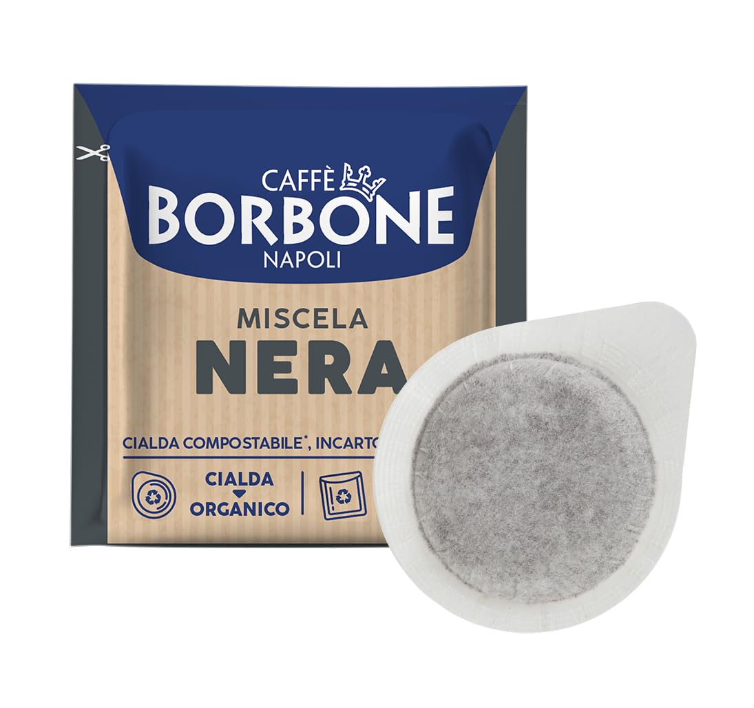 Caffe Borbone ESE Coffee Pods - Miscela Nera (Black) - 150 Count