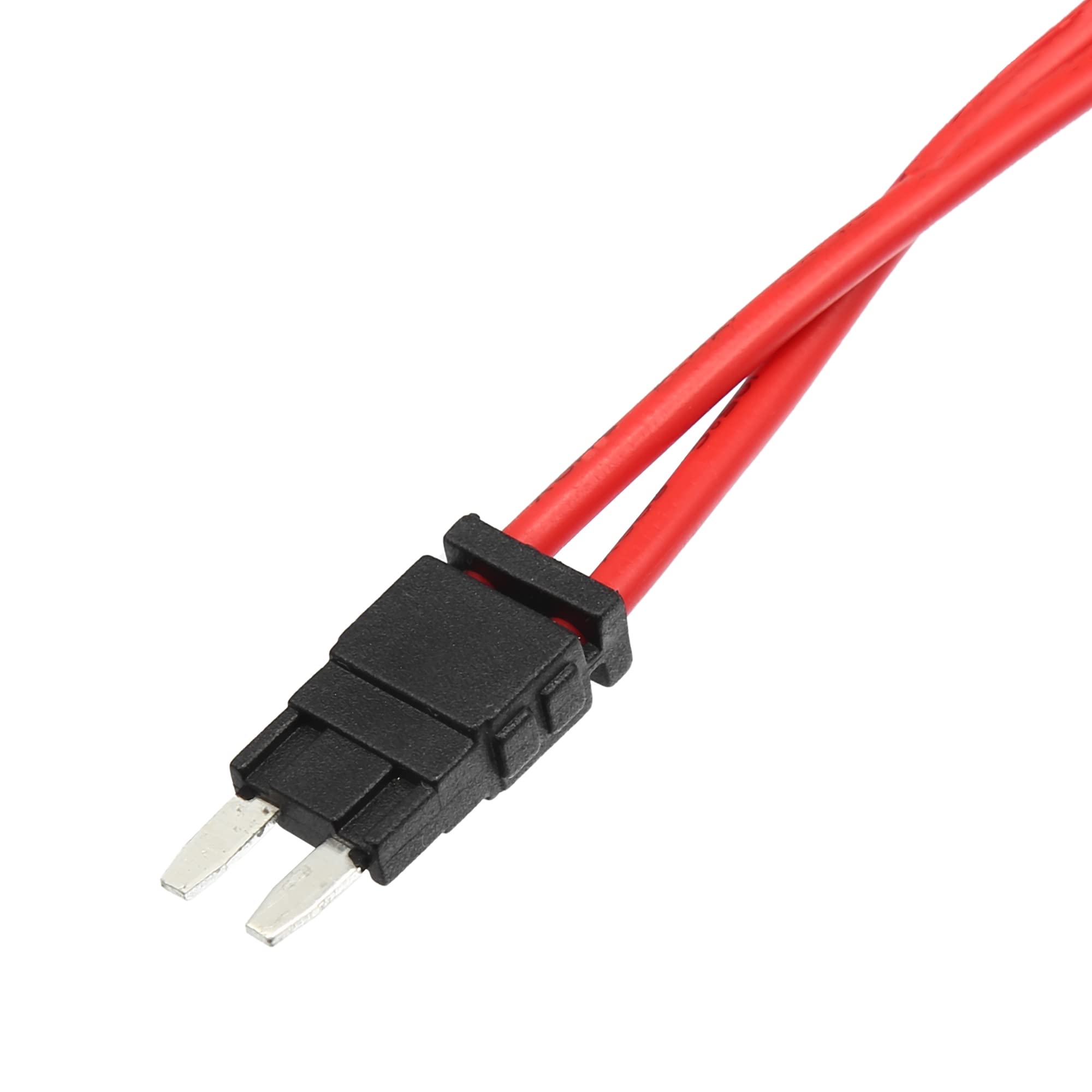A ABSOPRO 32V Adaptateur Fusible Standard Avec 2 Fusibles 15A Lame Style - Kit Porte-Fusible