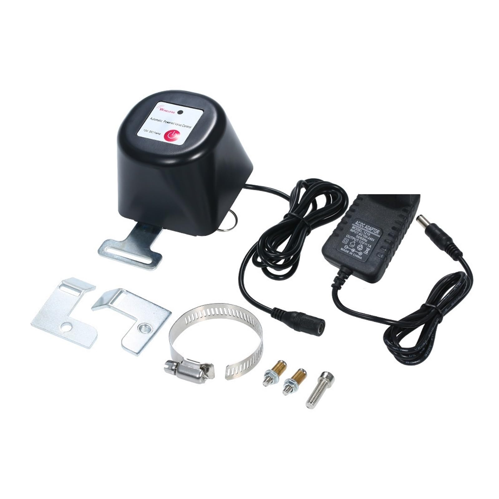 Válvula De Agua Y Gas Con Control Inalámbrico Inteligente Tuya ZigBee, Válvula De Cierre Automático, Aplicación Remota Smart Life (Color : Zigbee gateway)