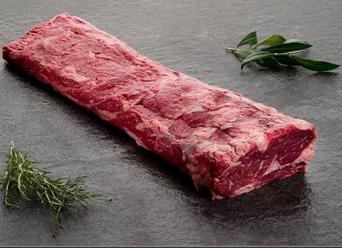 Carnicería Premium Cosecha Privada - Envío 24 h - Chuletón, Lomo, Solomillo, Entrecot, Buey, Lechazo, Cochinillo, Hamburguesas - Carne Fresco (Lomo de Angus, 1 kg), 1.0 unidad