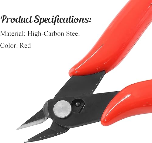 Miniatura 8 de Bivethoi 3 piezas de micro cortadores de alambre, cortadores diagonales pequeños para impresora 3D, alicates de filamento, mini pinzas diminutas