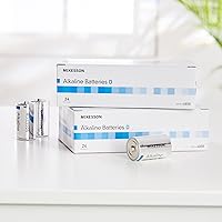 Vista 5 de McKesson Baterías alcalinas, D - Ideal para dispositivos médicos, desechables, 1.5V, 24 unidades, 1 paquete