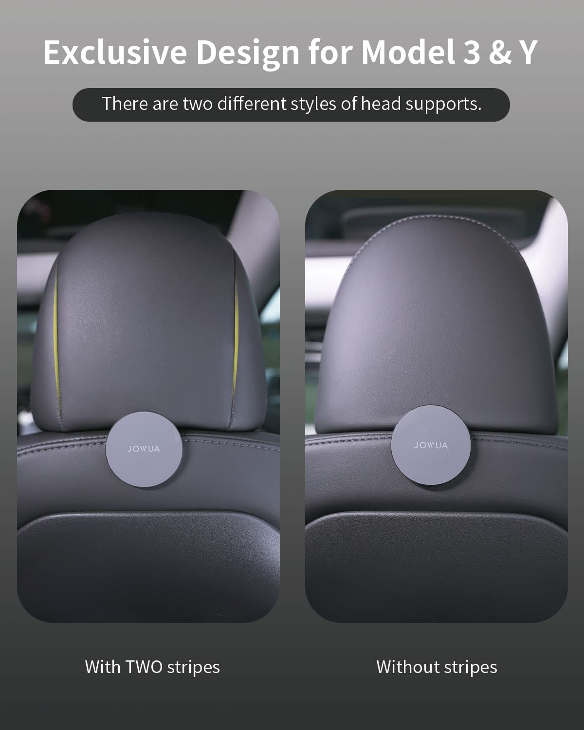 Amazon.co.jp: JOWUA カーシートホルダー (2個) ヘッドはTeslaモデル3