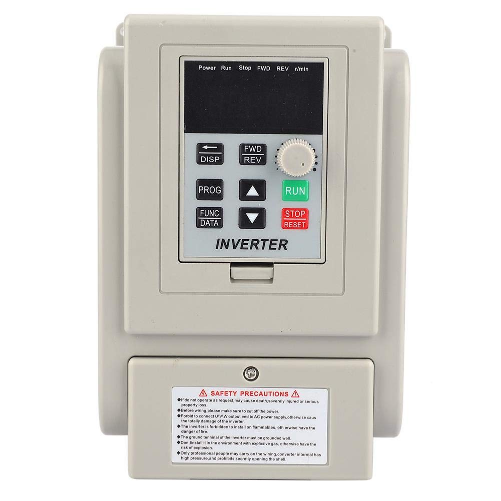 Inverter monofase, 220V 2.2KW 12A Controller variatore di frequenza Convertitore dell'inverter Ingresso monofase Uscita monofase per controllo velocità motore