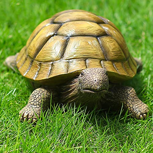 Jumiz Turtle Garden Statue,Outdoor Decoration for Backyard/Patio/Pond/Lawn,Indoor Tortoise Figurine Sculpture Colloction for Floor or Tabletop - Image 3