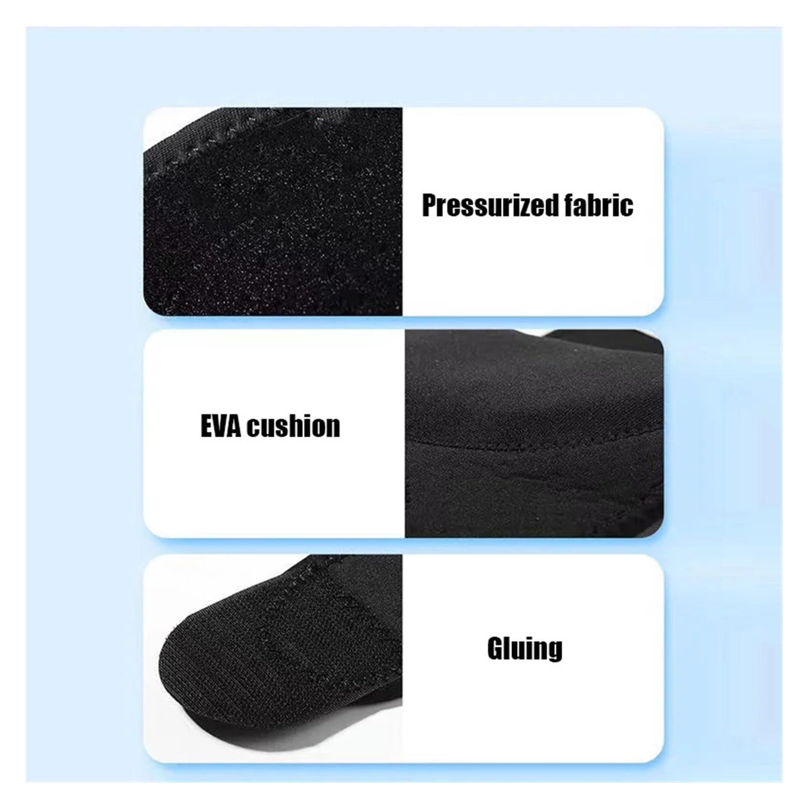 MRKU Genouillères de Sport antidérapantes, 1 pièce, Protection élastique de Compression, orthèse en Mousse épaisse pour l'entraînement de Danse et Autres activités physiques.