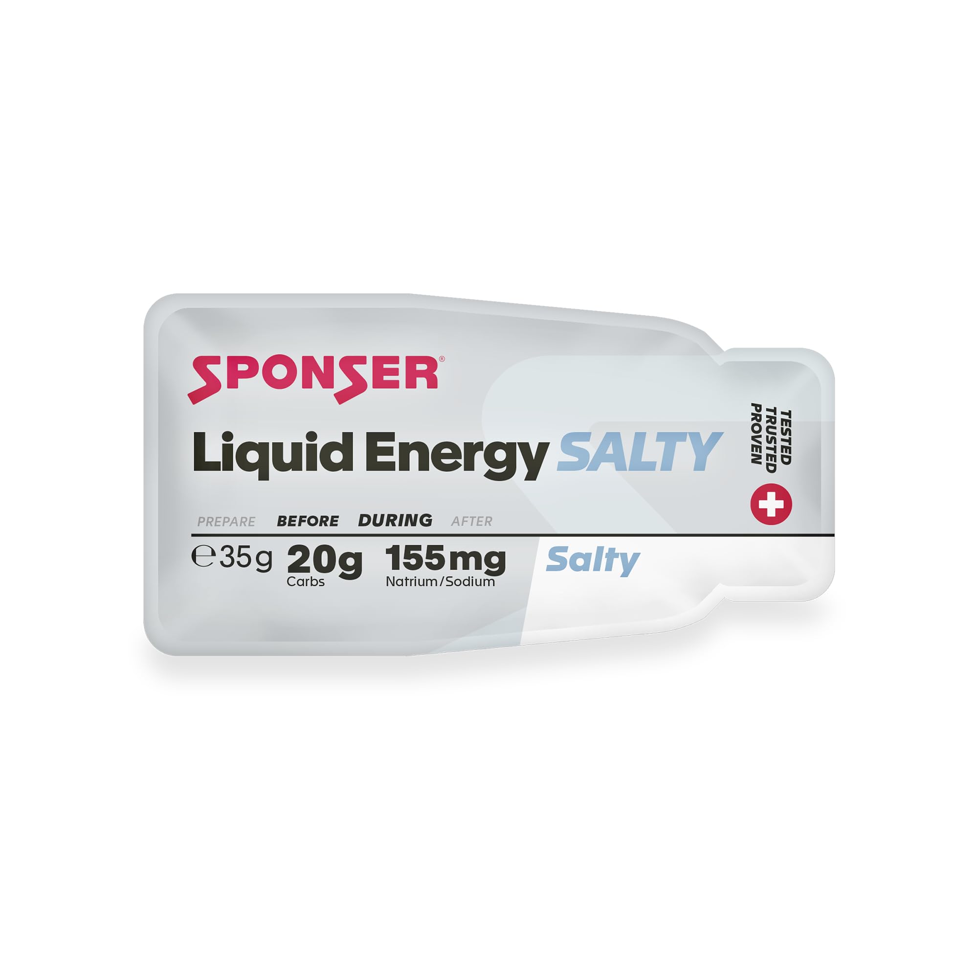 SPONSER Liquid Energy Salty Gel in Beutel/Display 40 x 35 g