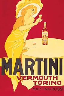 Martini - Vermouth Torino - Retro Plakat Druck - Poster Grösse 61x91,5 cm
