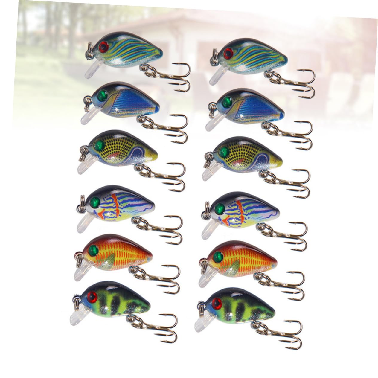 POPETPOP 36 Pièces Appâts De Pêche Fournitures De Pêche Accessoires De Leurres De Réalistes