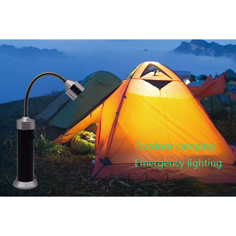 Lampade LED Magnetiche Per BBQ - 2 Pezzi Con Base Magnetica E Braccio Flessibile, Illuminazione 360° Per Griglia, Lettura E Lavori - Foto 9