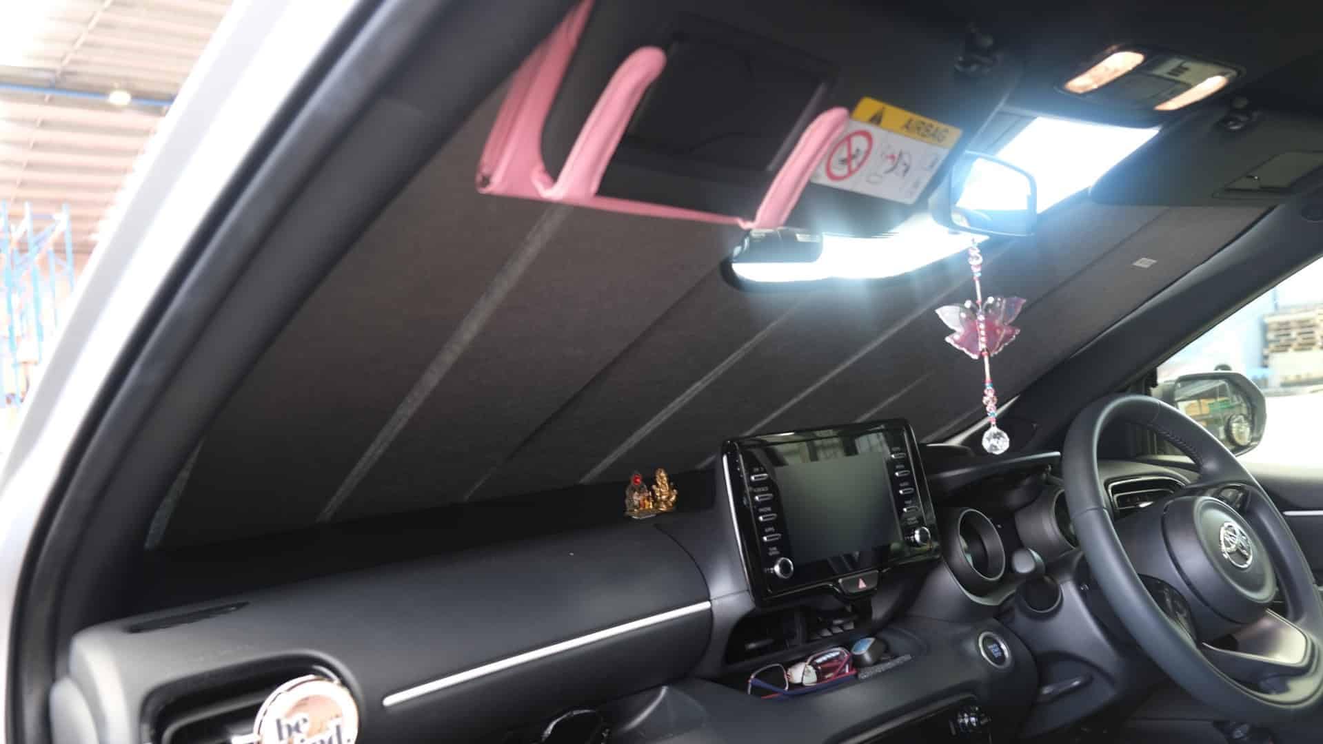 Genuine SNAPSHADES Front Windscreen Sun Shade for Toyota Yaris/GR
