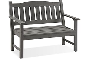 EFURDEN Poly Lumber Outdoor Bench: The Epitome of Durability and Comfort