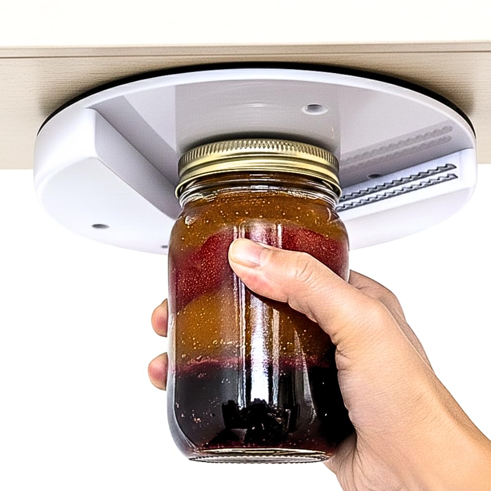 Amazon.com: GadgetNestUSA - Under Cabinet Jar Opener - Jar Lid and