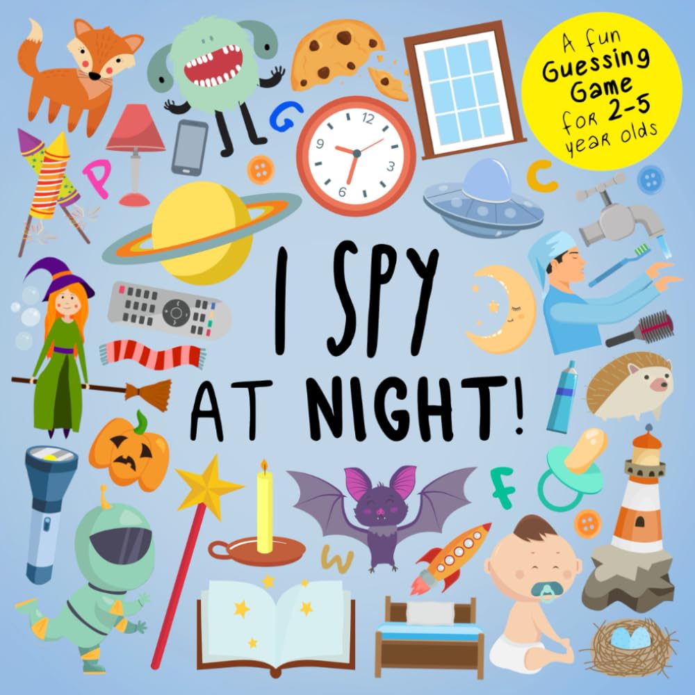Webber Books I Spy Book - At Night!