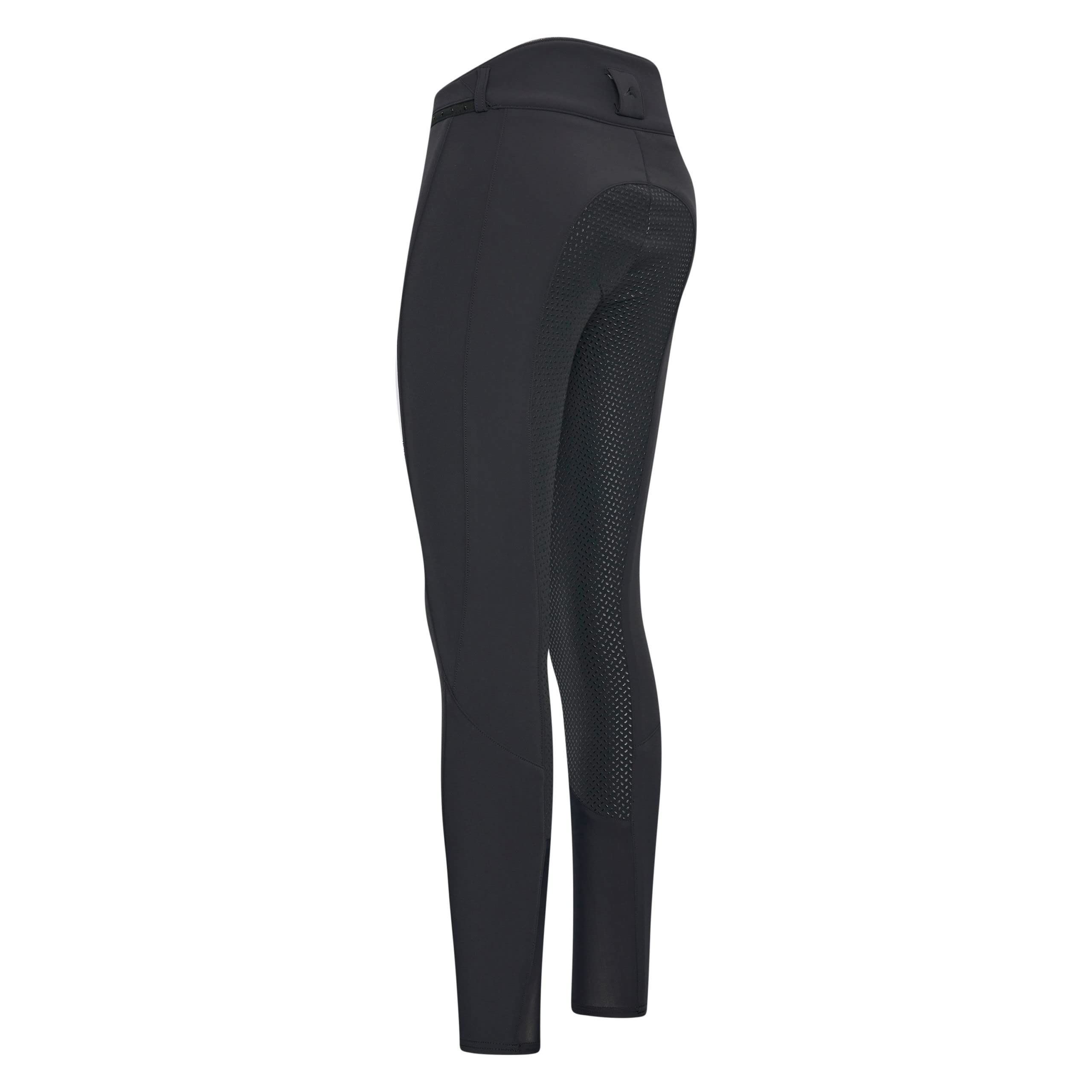 euro-star Damen Softshell Reithose Queen Diamond Full Grip schwarz