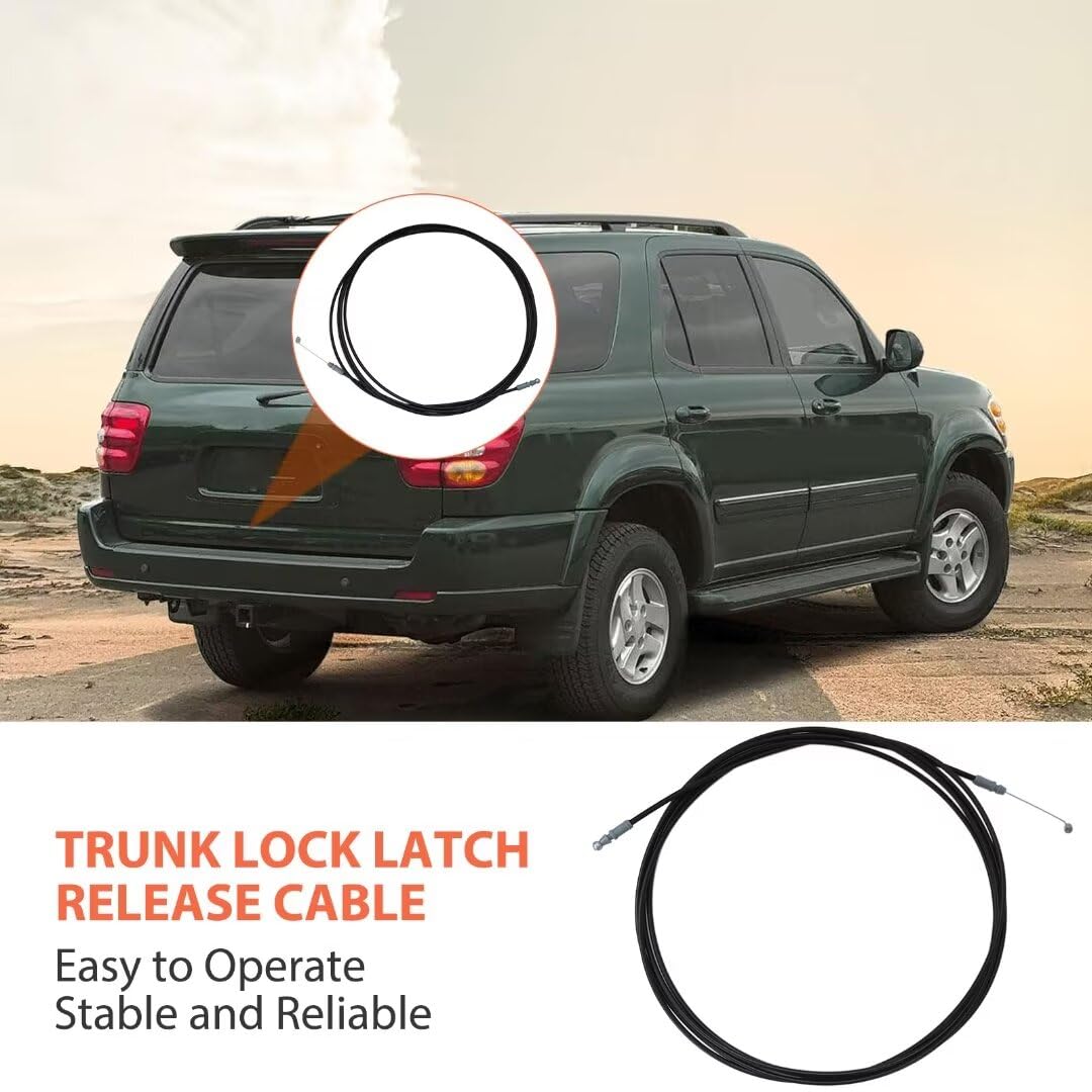 Amazon.com: 2024 Upgraded Trunk Lock Latch Release Cable for 2014