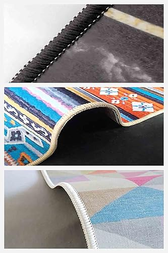 Miniatura 4 de LaModaHome Alfombra antideslizante  Alfombra de área antideslizante  Alfombra suave lavable a máquina para dormitorio, interior y exterior,