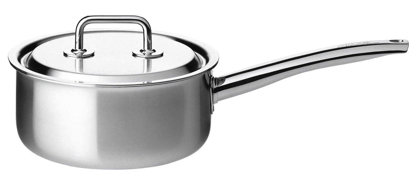 Spring 415510620 Brigade Premium, Pentolino con manico e coperchio