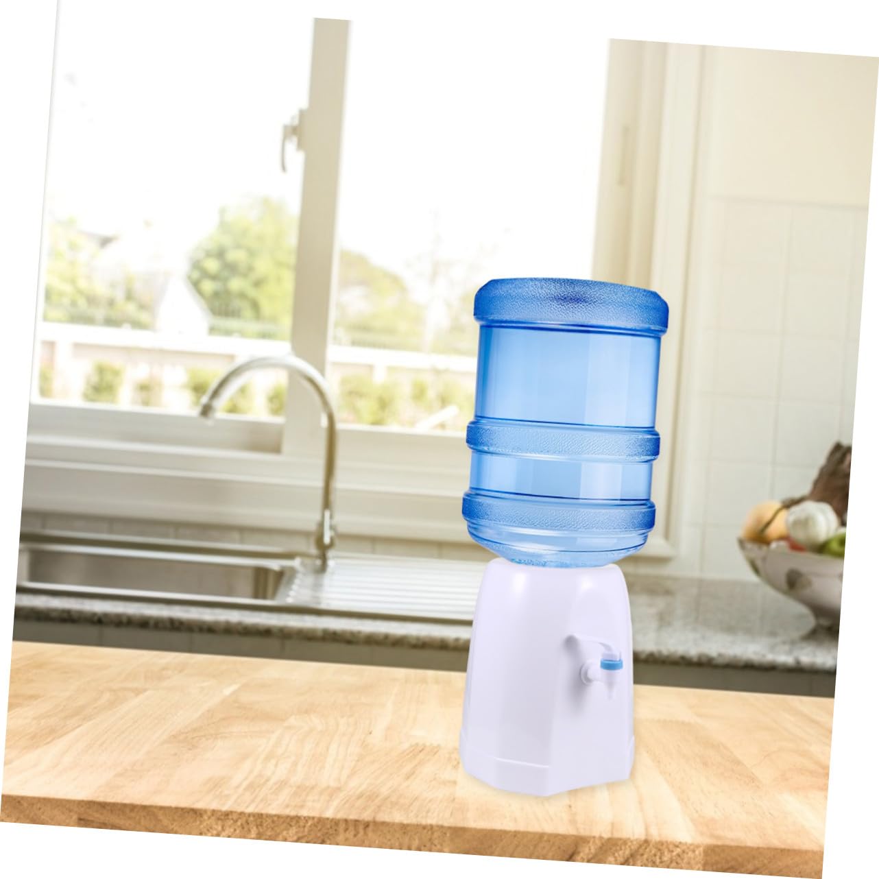 Soporte Plástico para Dispensador de Agua de Compacto y Portátil Resistente y Fácil de Limpiar para Hogar y Oficina Compatible con Garrafones Invertidos