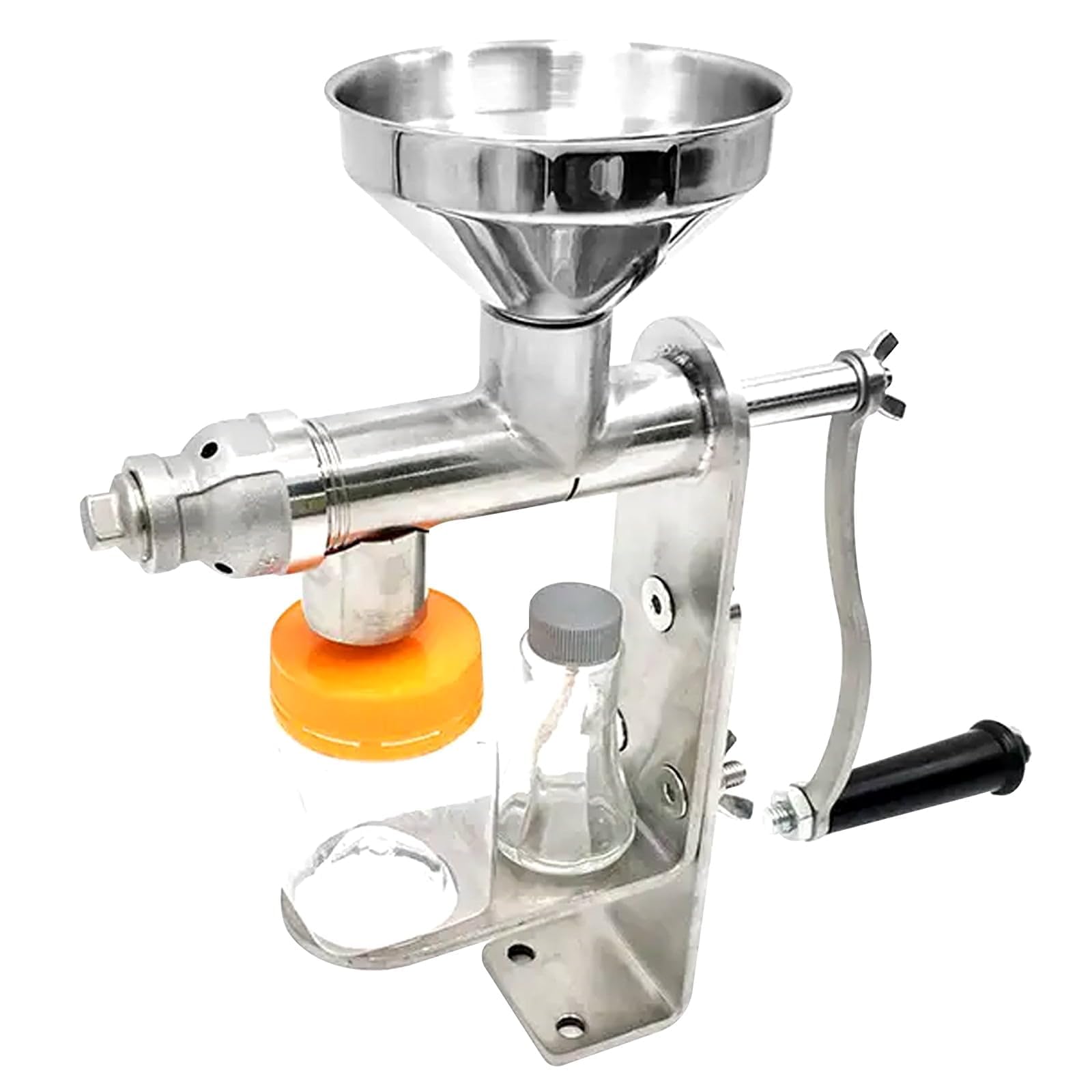 Eiwitany Hand Crank Manual Oil Press for Household DIY Healthy Oil Extraction, Works for Peanuts, Sesame, Sunflower Seeds.