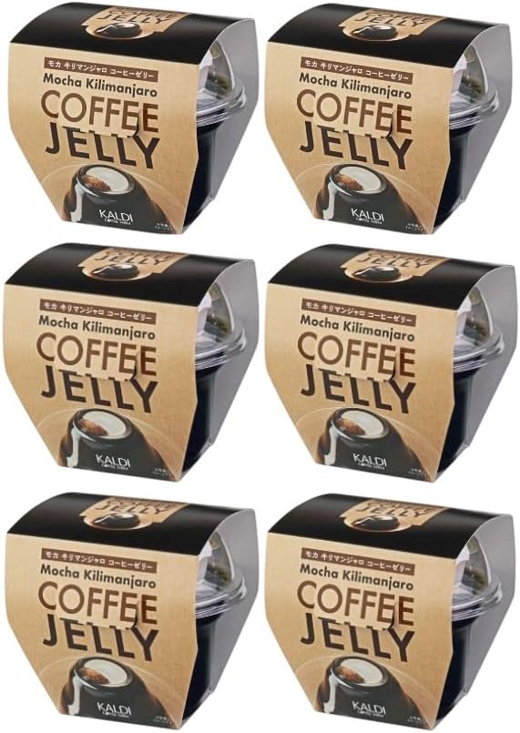 【販路限定6個セット】モカ キリマン ジャロ コーヒーゼリー 205g×6個 おいしさにこだわった香り立つ本格コーヒーゼリー