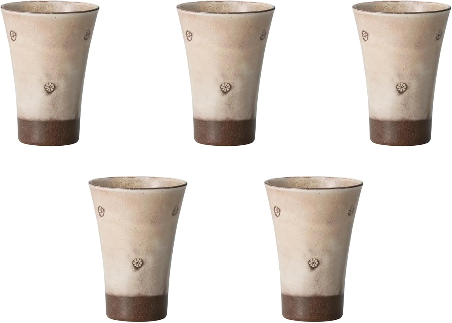 内田鋼一 硝子釉 大振りぐい呑み 内田鋼一三彩釉ぐい呑み辰