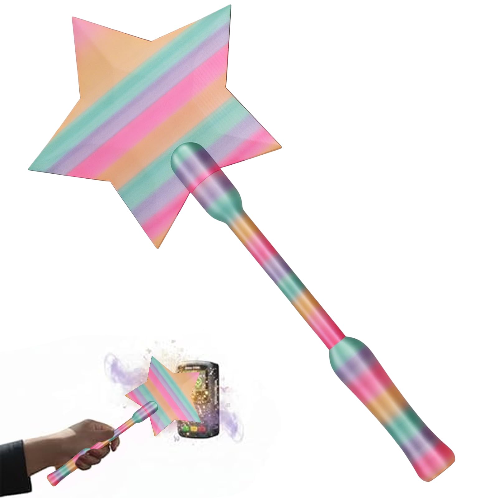 Doodlewitz Credit Wand Card Holder - 3D Printed Magic Wand Card Holder