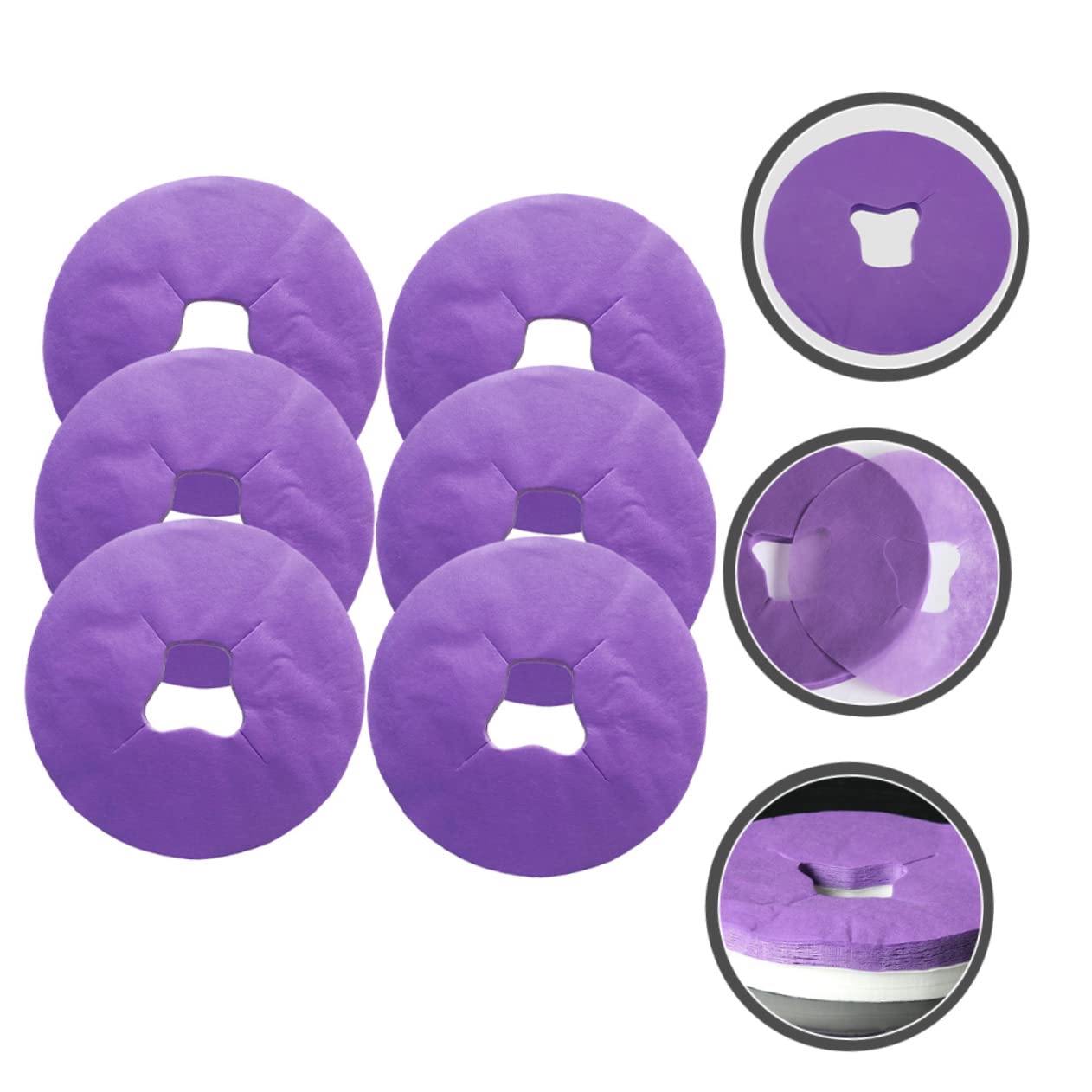 Healeved Disposal Face Massage Bed Pillow Breathable Cradle for Massage Table Rest Cradle