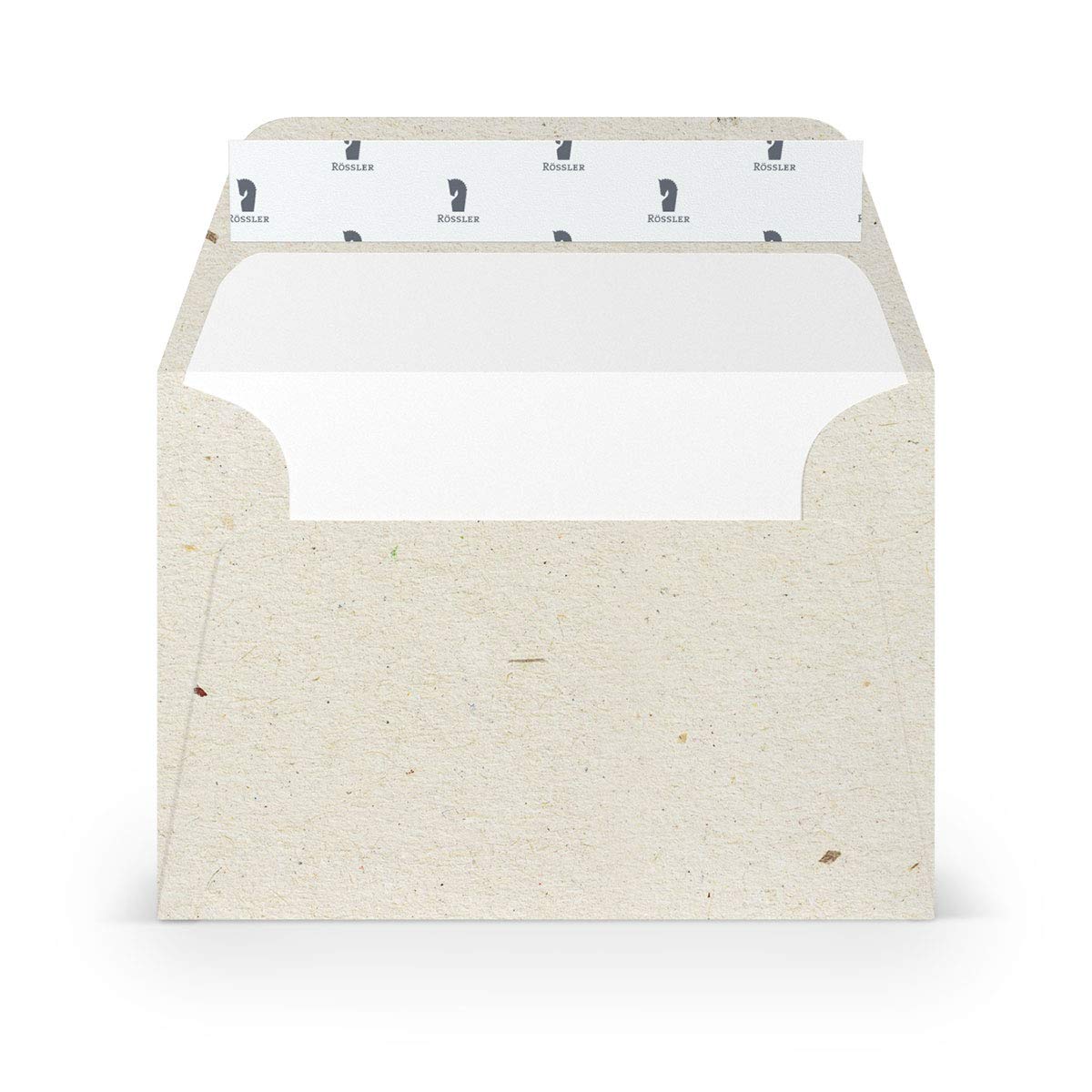 PAPERADO 300 kopert DIN C6 samoprzylepne Terra Vanilla - 100 g/m² koperta bez okna 11,4 x 16,2 cm - koperty z szeroką klapką
