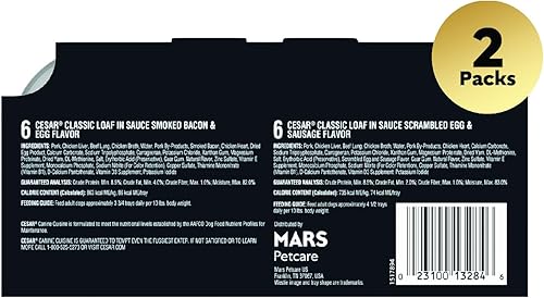 Miniatura 10 de Cesar - Paquete de 24 latas de alimento húmedo para perro diferentes sabores gourmet