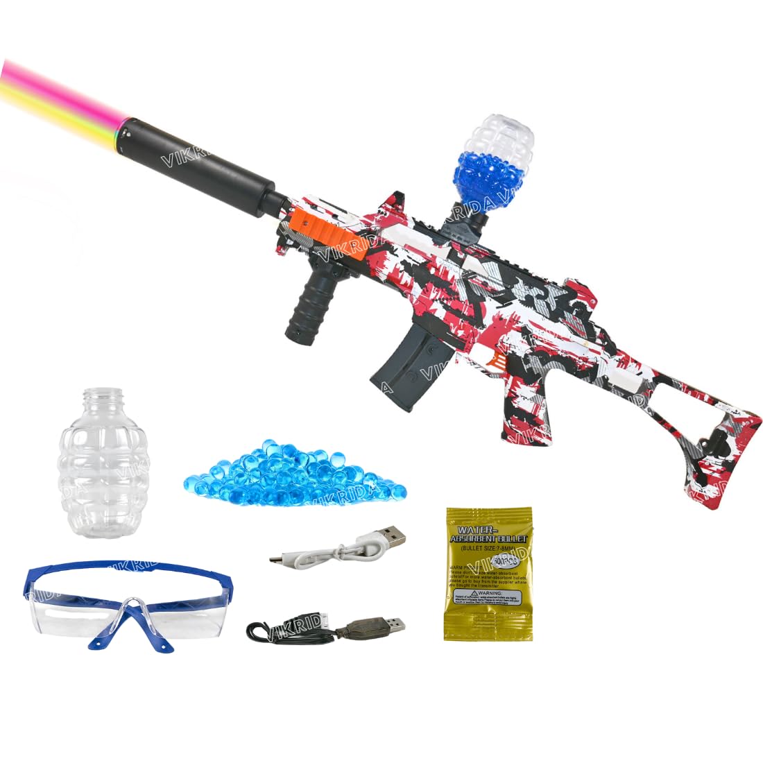 See full amazon price history chart for VikriDA Big Size Small Balls Blaster Gun & Foam Blaster Gun with Sensor Light Suppressor for Outdoor Activities Shooting Time with Small Balls for Adult VikriDA Big Size Small Balls Blaster Gun & Foam Blaster Gun with Sensor Light Suppressor for Outdoor Activities Shooting Time with Small Balls for Adult (B0D9M3BMTJ) Amazon Price History, Amazon Price Tracker