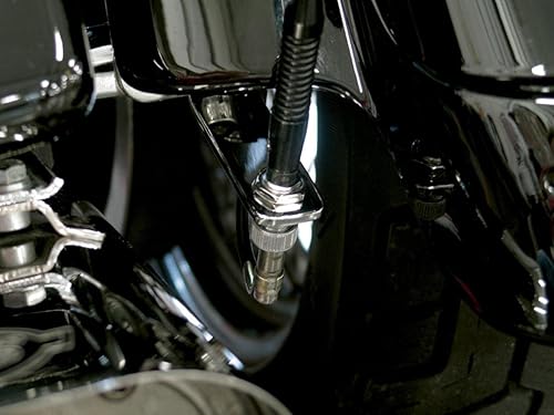 Pingel Soportes bajos de antena de radio para modelos Harley Davidson