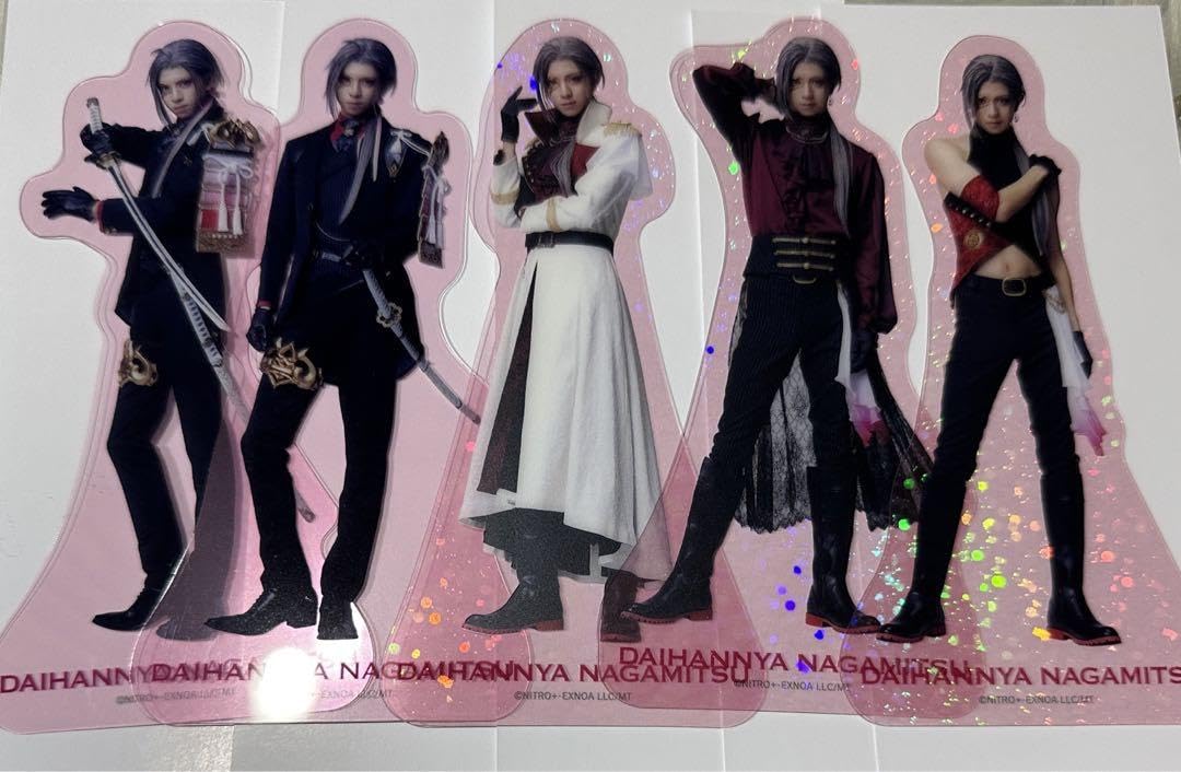 Amazon.co.jp: 刀ミュ 花影 クリアカード 大般若長光 戦闘 ライブ 全5