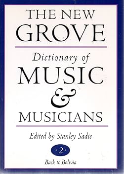 Amazon | The New Grove Dictionary of Music and Musicians