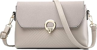 DC CLOUD Borse A Tracolla Da Donna Borsa Tracolla Donna Tracolla Regolabile Borsa A Tracolla Da Donna Alla Moda Borsa Con Fibbia Elegante Borsa A Tracolla Da Donna gray