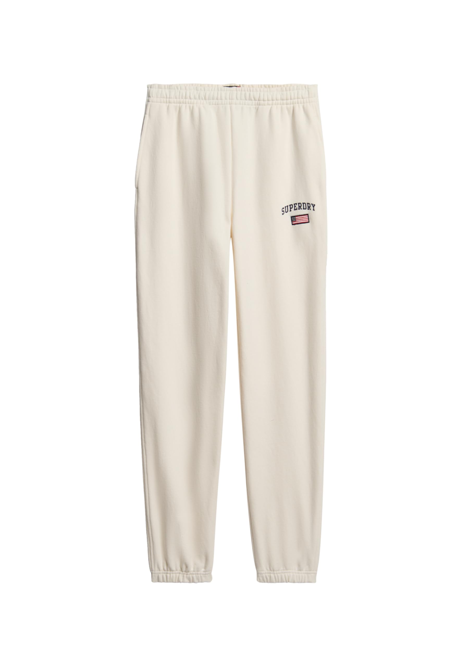 Superdry Damskie spodnie do biegania Athletic Essential Boyfriend