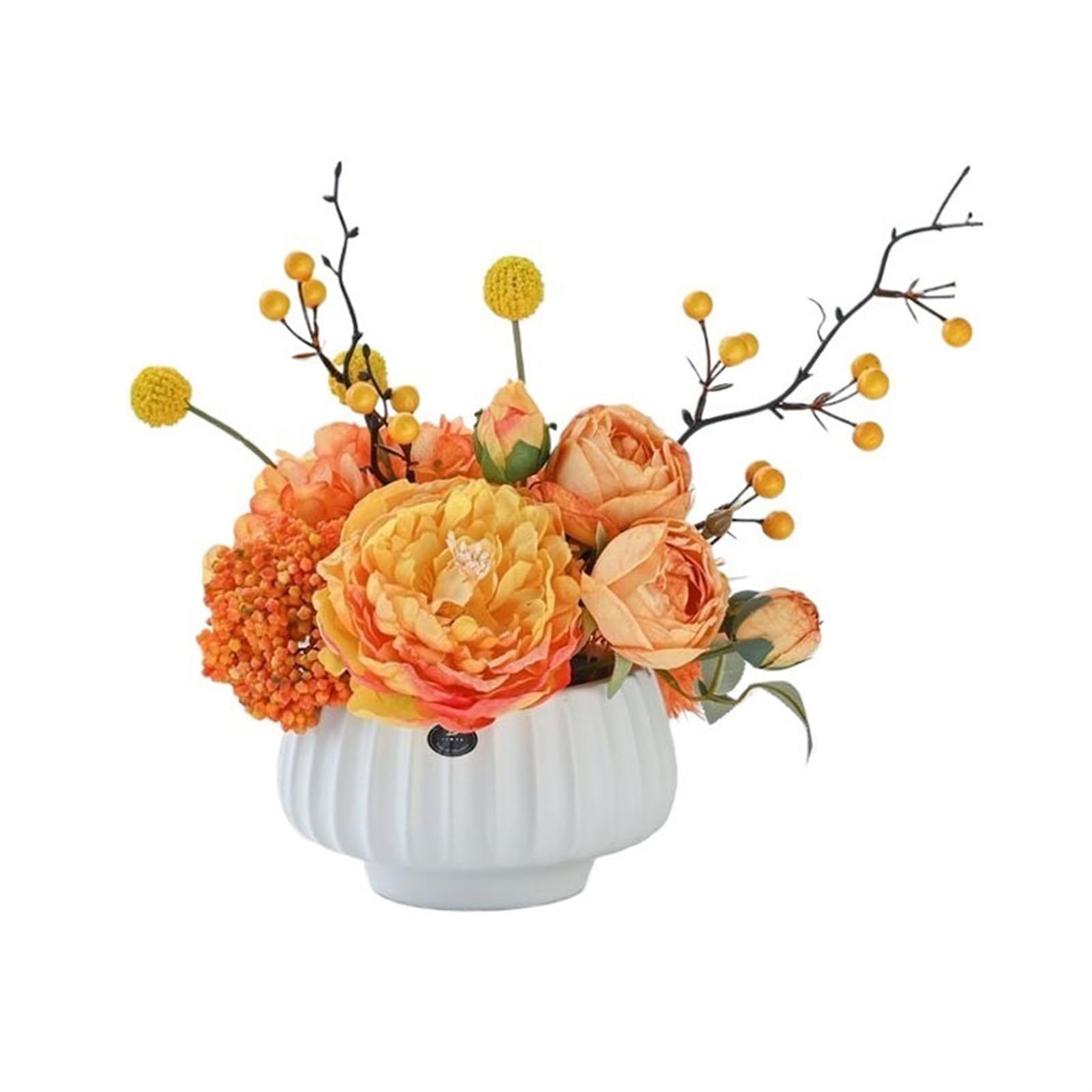 CFY652 Floral Arrangements High-grade Floral Decorations Peony Simulation Bouquet Of Living Room Decorative Flowers Table Arrangement Fake Flowers Weddings