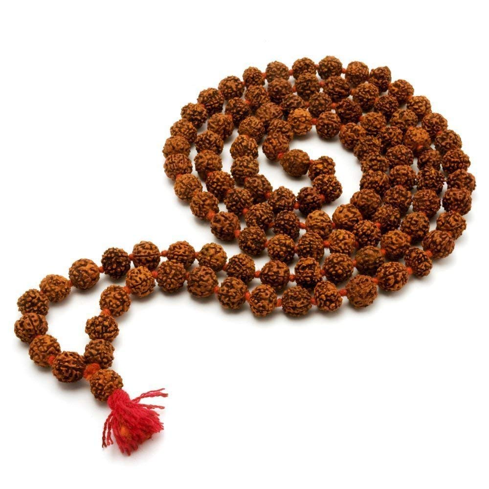 5 Mukhi Rudraksha Mala - Authentic Nepali Beads -6 5 Mukhi Rudraksha Mala - Authentic Nepali Beads -6