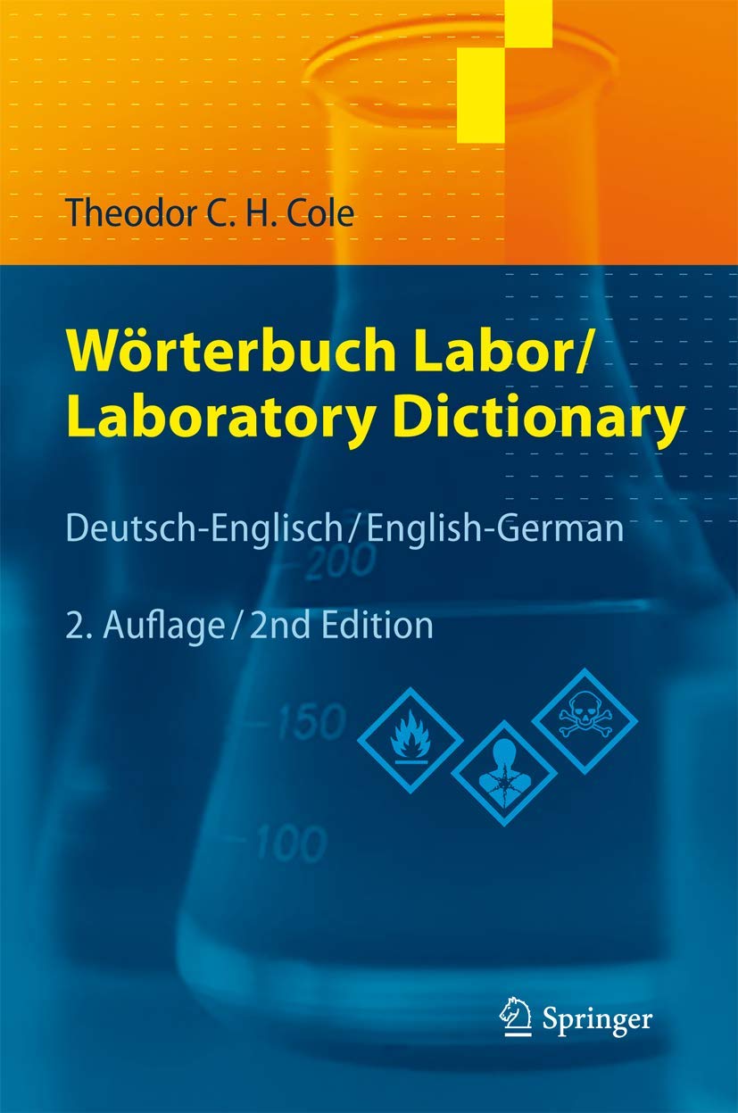Wörterbuch Labor / Laboratory Dictionary: Deutsch/Englisch - English/German
