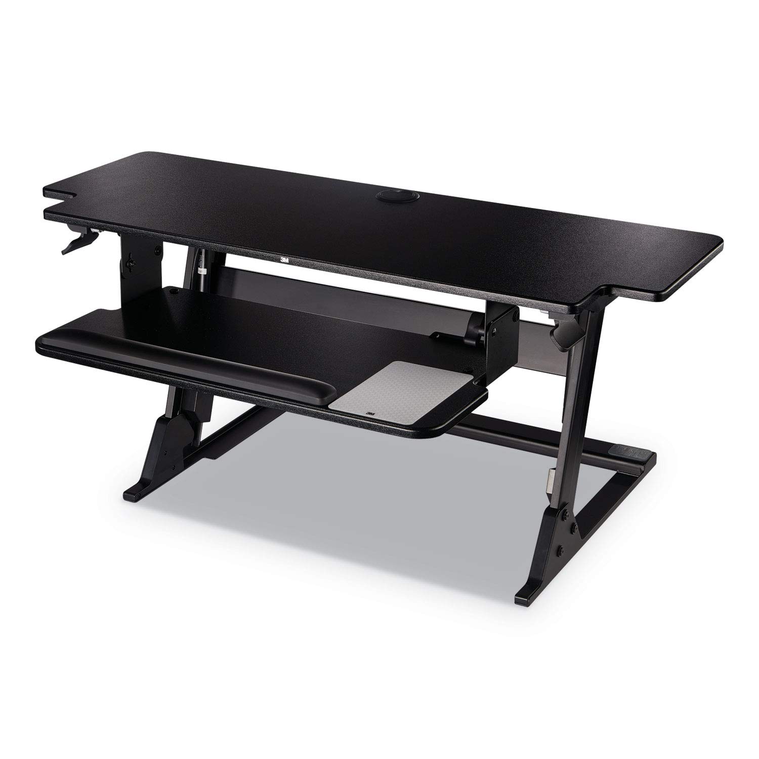 3M Precision Standing Desk 42 X 23 2 X 6 2 to 20 Black