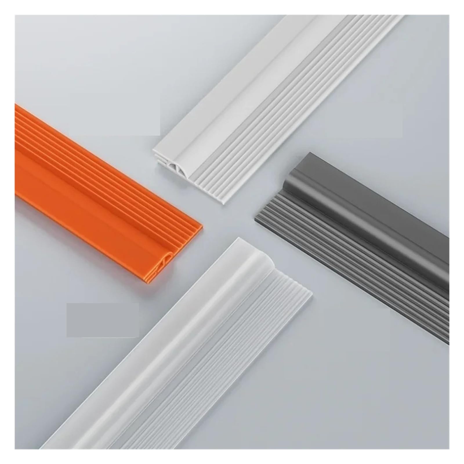 Ghhzml White Door Bottom Seal 4M Tpe Sliding Window Seal Strip(,4M)
