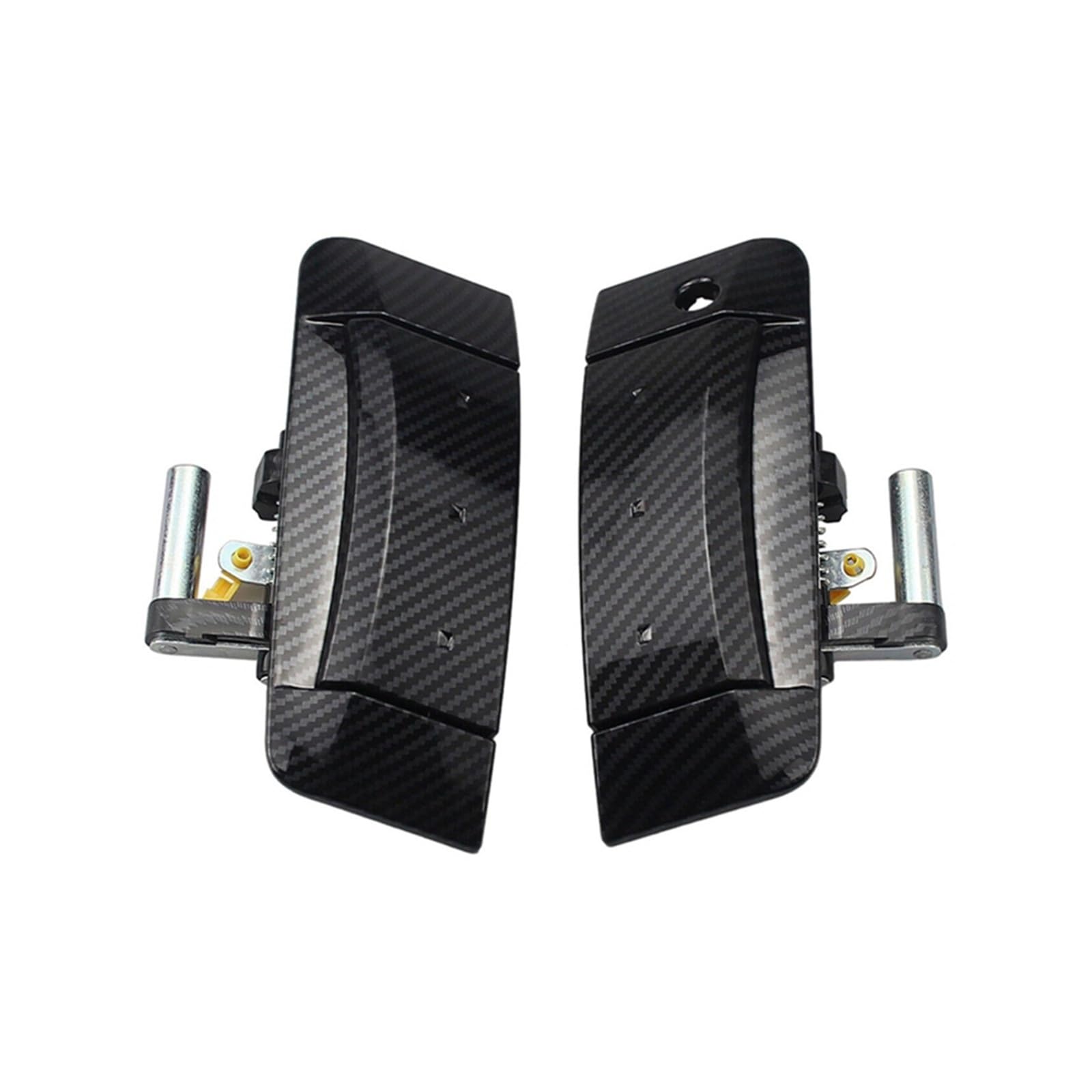 Hfewcvk Black Fit For Nisan 350Z 2003-2009 80606-Cd01e 80606-Cd01d 80607-Cd41e 80607-Cd41d 1Pair Car Outside Outer Exterior Door Handle