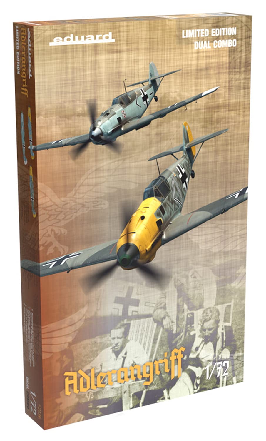 エデュアルド 1/72 デュアルコンボ リミテッドエディション オーヴァーロード作戦：D-デイマスタング」 P-51B デュアル