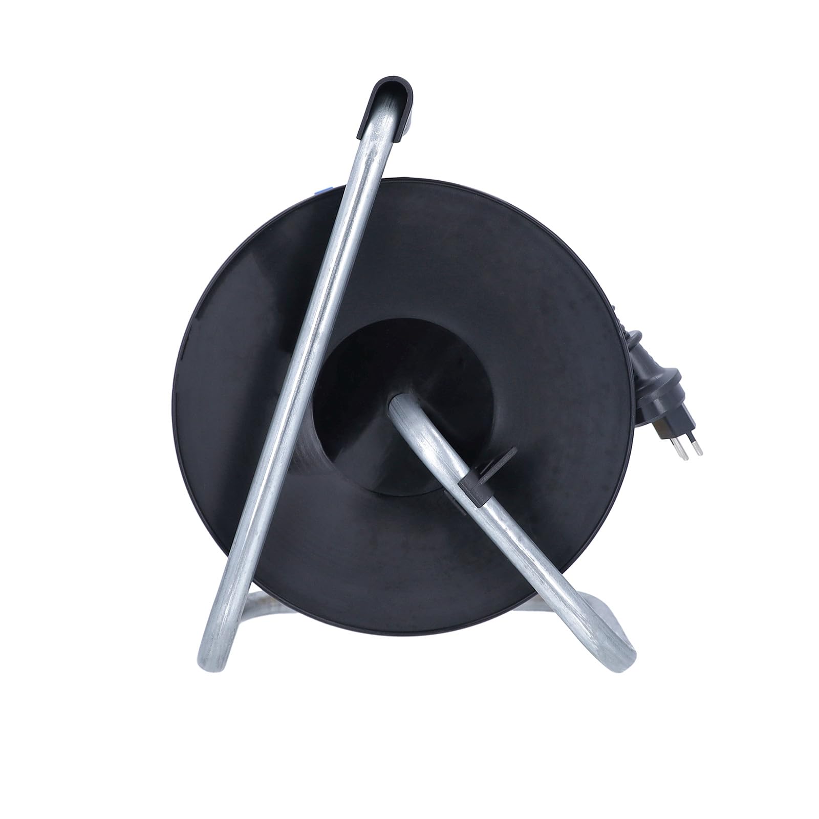 as - Schwabe avvolgicavo 33 m AT-N07V3V3-F 3G2,5, IP44 esterno, con spina SEV T13 IP55, 3 prese Tipo 13, interruttore termico di protezione, Made in Germany