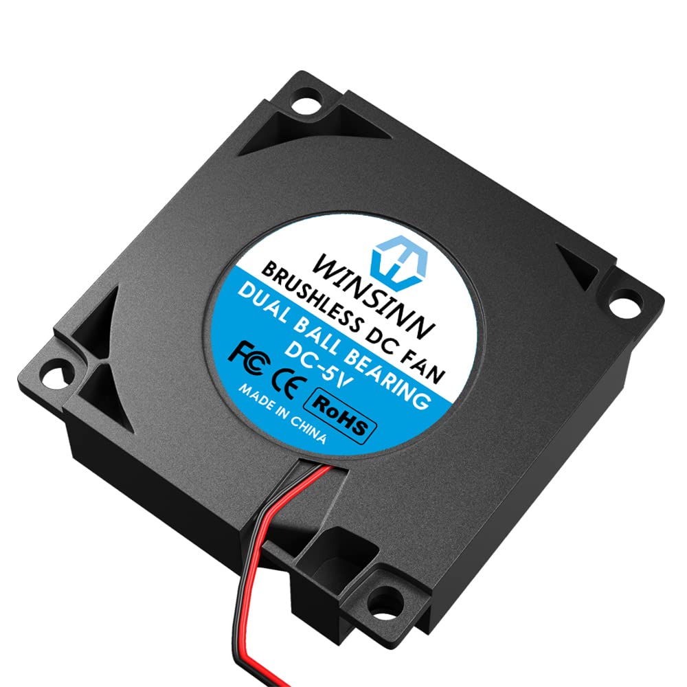 周辺機器 FAN/109R0812L4011 Amazon.com: WINSINN 40mm Blower Fan 5V, 3D Printer Micro 5 Volt